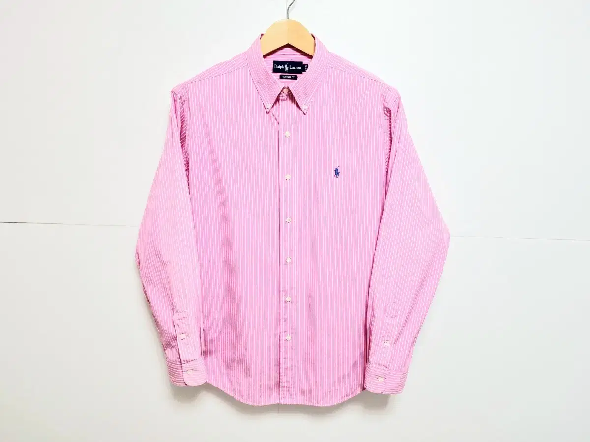 남성 폴로 랄프로렌 POLO pink 긴팔 남방 셔츠